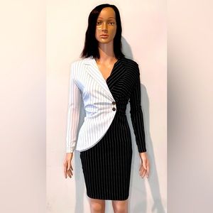 Black & White Stripped Dress